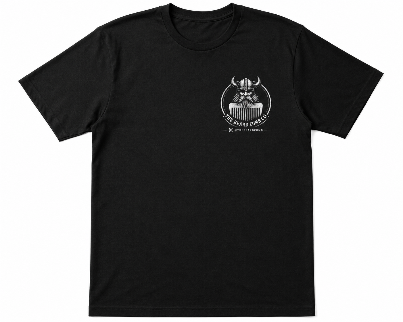Men's Black T-Shirt (XXL & Above)