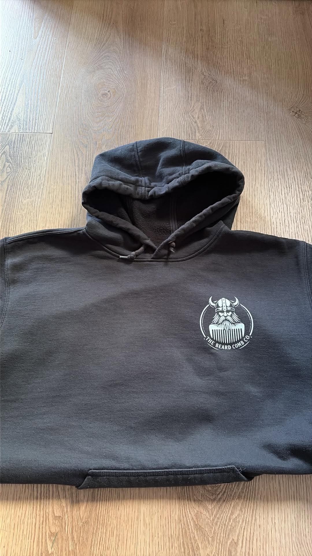Men's Black Hoodie Sweatshirt