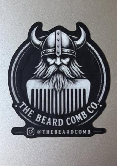 THE BEARD COMB CO. Sticker
